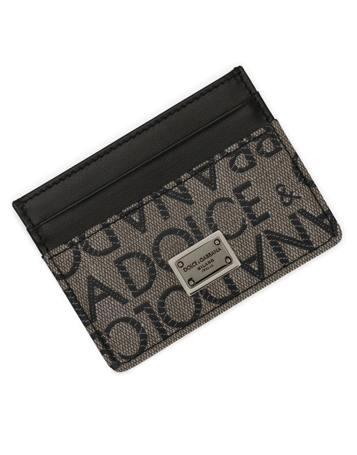 JACQUARD CARD HOLDER