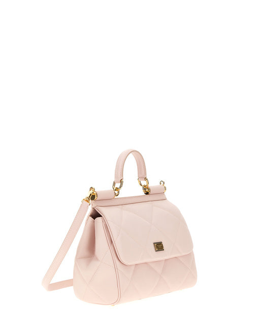 MEDIUM SICILY BAG IN QUILTED ARIA CALFSKIN