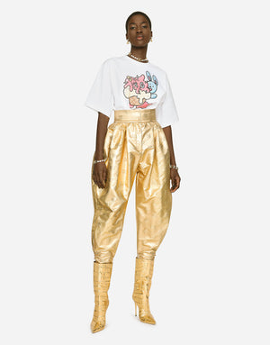 T-SHIRT WITH GIANPIERO D’ALESSANDRO PRINT
