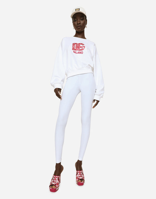 JERSEY SWEATSHIRT WITH DG PATCH