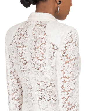 LACE JACKET WITH EDGE DETAILING