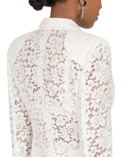 LACE JACKET WITH EDGE DETAILING