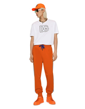 COTTON T-SHIRT WITH DG PATCH