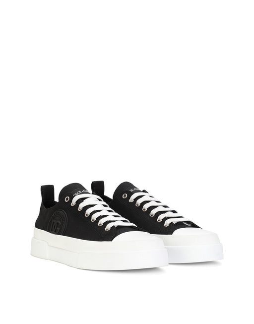 CANVAS PORTOFINO LIGHT SNEAKERS WITH DG LOGO