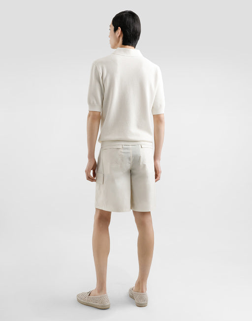 COTTON CARGO SHORTS