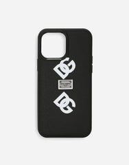 CALFSKIN IPHONE 13 PRO MAX COVER WITH ALL-OVER DG PRINT