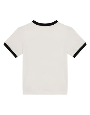 JERSEY T-SHIRT WITH DOLCE&GABBANA PRINT