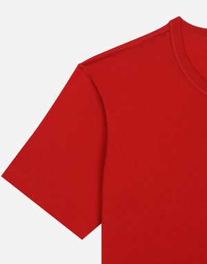 COTTON T-SHIRT WITH BRANDED TAG