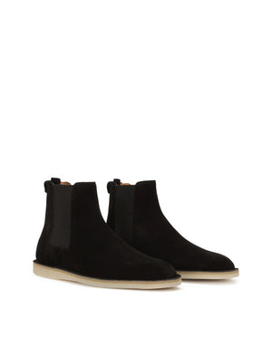 SUEDE ANKLE BOOTS