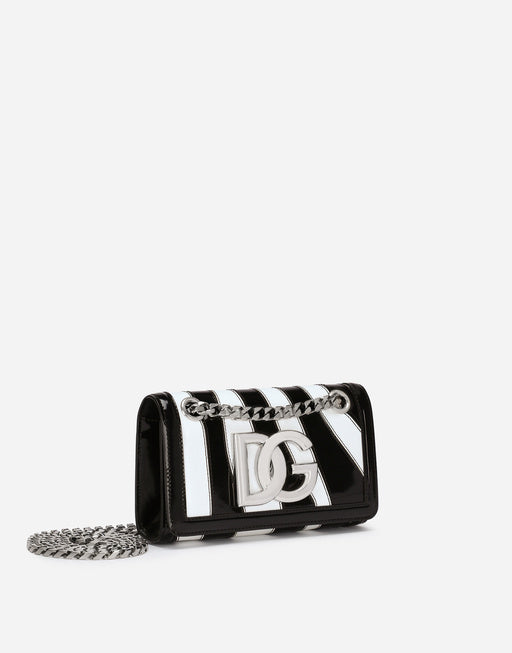 3.5 CELL PHONE BAG IN ZEBRA PATCHWORK