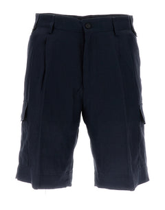 BERMUDA CARGO SHORTS IN LINEN