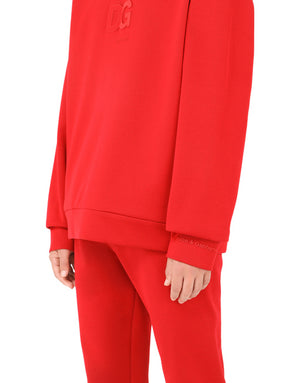 JERSEY SWEATSHIRT WITH 3D DG PATCH