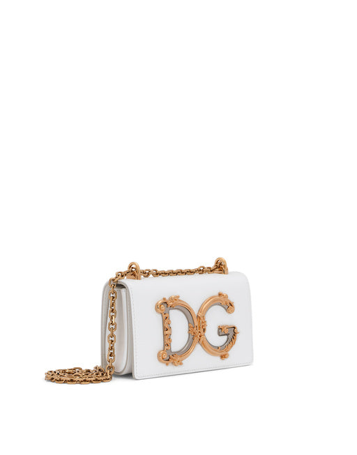 CALFSKIN DG GIRLS PHONE BAG