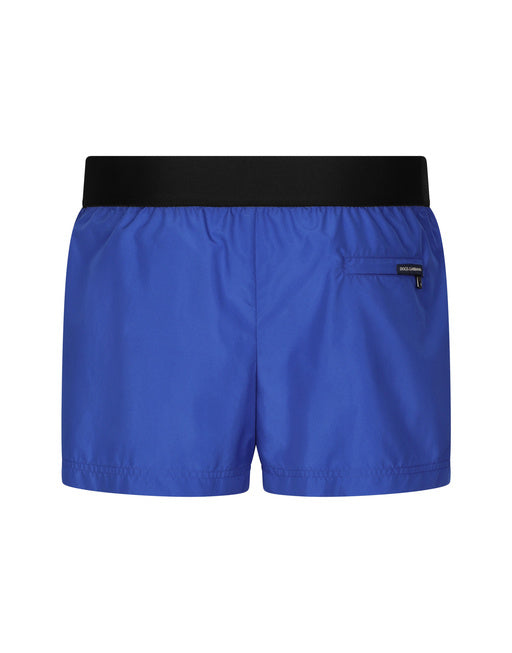 SHORT SWIM TRUNKS WITH DOLCE&GABBANA LOGO
