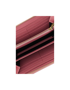 ZIP-AROUND DAUPHINE CALFSKIN WALLET