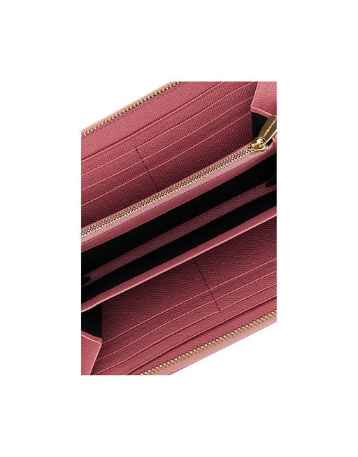 ZIP-AROUND DAUPHINE CALFSKIN WALLET