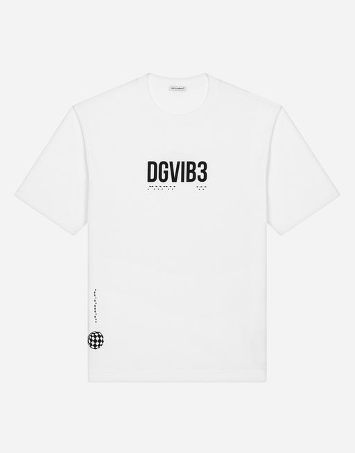 JERSEY T-SHIRT WITH DGVIB3 LOGO