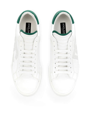 PORTOFINO CALFSKIN LEATHER SNEAKERS