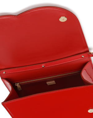 PATENT LEATHER DG LOGO BAG CROSSBODY BAG
