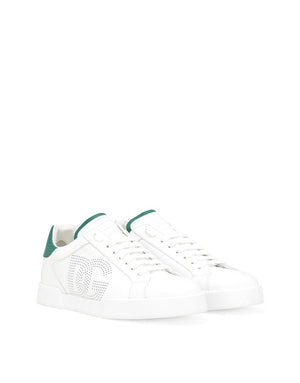PORTOFINO CALFSKIN LEATHER SNEAKERS
