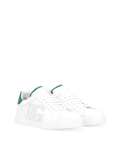 PORTOFINO CALFSKIN LEATHER SNEAKERS