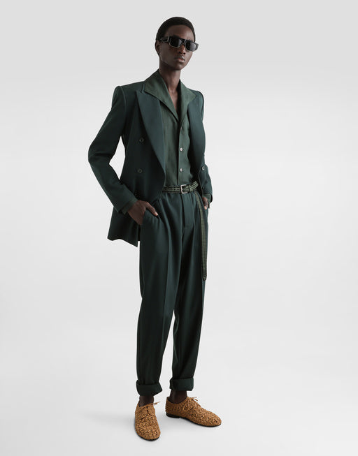 LONG-SLEEVED LINEN SHIRT