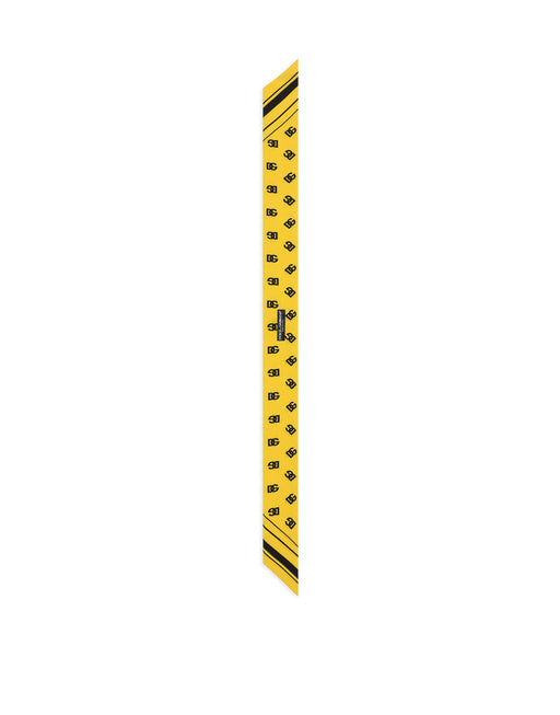 TWILL HEADSCARF WITH ALL-OVER DG LOGO PRINT