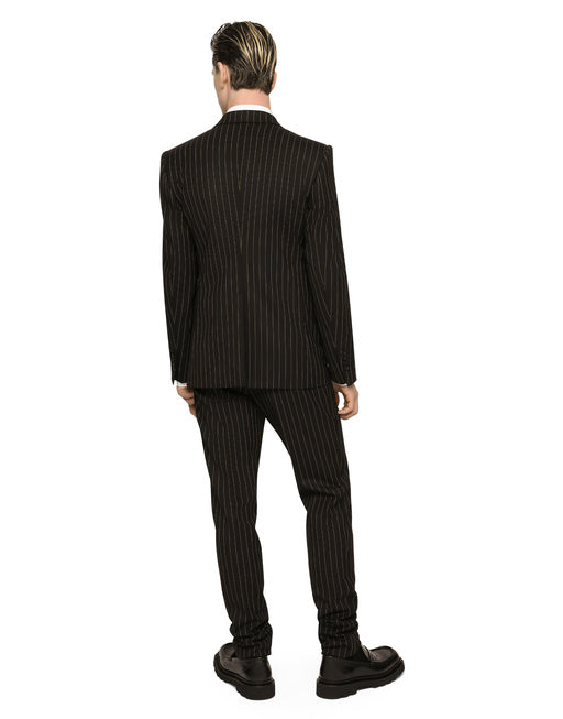 COTTON MARTINI-FIT SHIRT WITH BRANDED TAG
