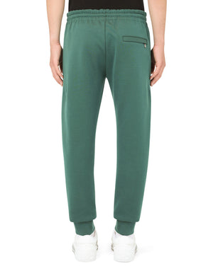 JERSEY JOGGING PANTS WITH EMBROIDERY