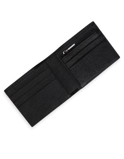 DAUPHINE CALFSKIN BIFOLD WALLET WITH LOGO PRINT