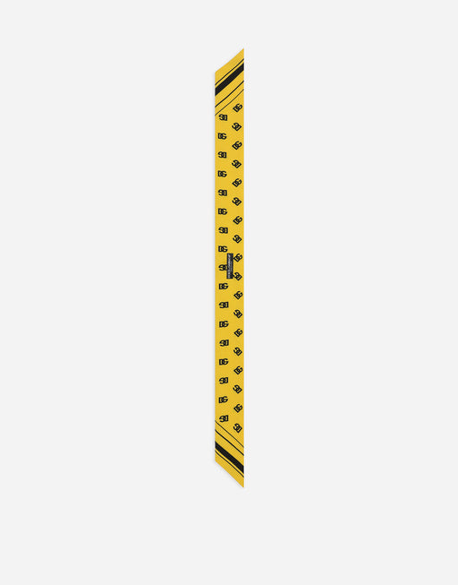 TWILL HEADSCARF WITH ALL-OVER DG LOGO PRINT