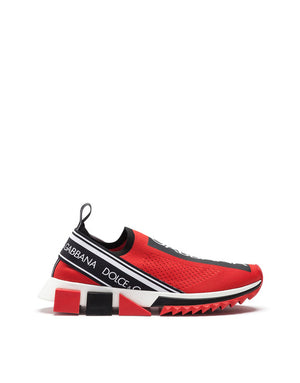 STRETCH MESH SORRENTO SNEAKERS WITH LOGO