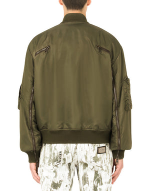 NYLON JACKET WITH MULTIPLE ZIPPERS