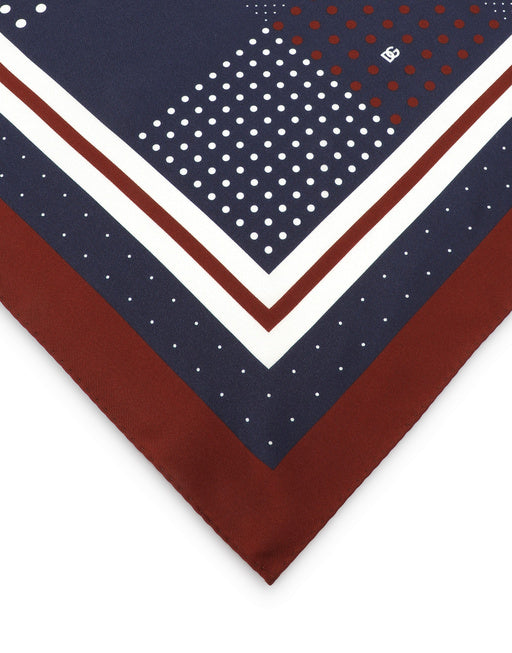 SILK BANDANNA WITH PRINT