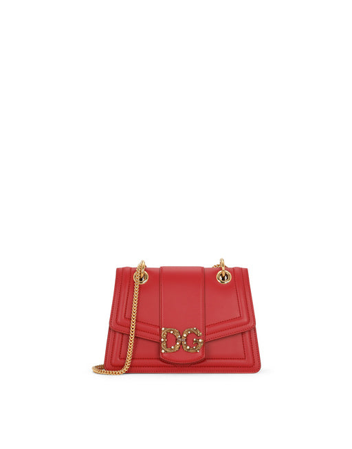 SMALL DG AMORE BAG IN CALFSKIN