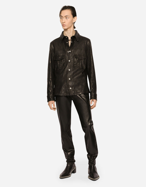 LAMBSKIN SHIRT
