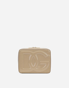 MEDIUM PATENT LEATHER DG LOGO BAG CAMERA BAG