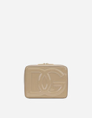 MEDIUM PATENT LEATHER DG LOGO BAG CAMERA BAG