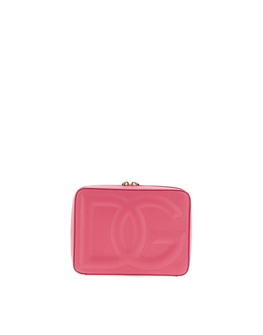 MEDIUM CALFSKIN DG LOGO CAMERA BAG