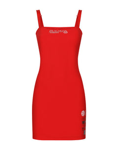 SHORT SPANDEX JERSEY DRESS DGVIB3