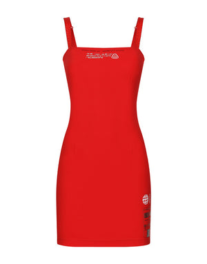 SHORT SPANDEX JERSEY DRESS DGVIB3