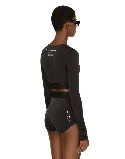 LONG-SLEEVED SPANDEX JERSEY TOP DGVIB3