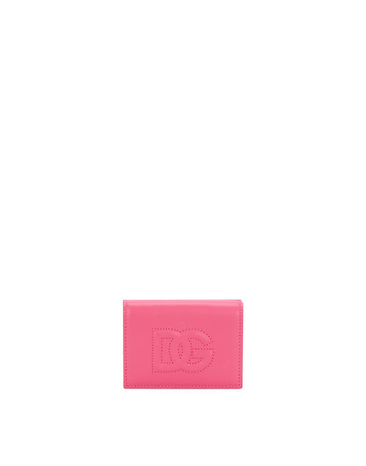 DG LOGO FRENCH FLAP WALLET