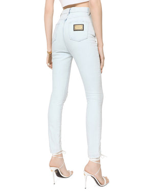 LIGHT BLUE DENIM GRACE JEANS