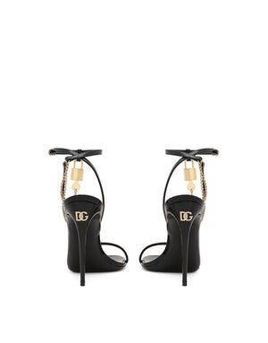 PATENT LEATHER SANDALS