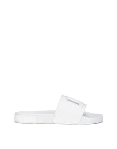 RUBBER BEACHWEAR SLIDES WITH DG MILLENNIALS LOGO