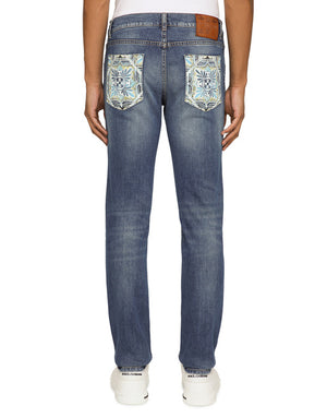 DENIM PANTS