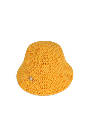 CROCHET HAT WITH DG LOGO