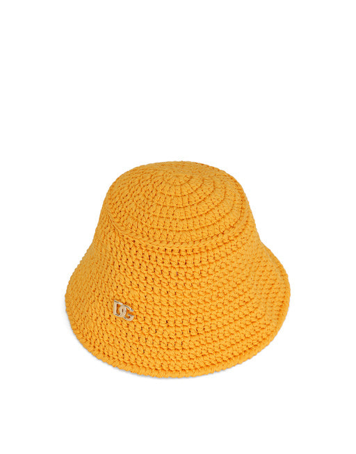 CROCHET HAT WITH DG LOGO