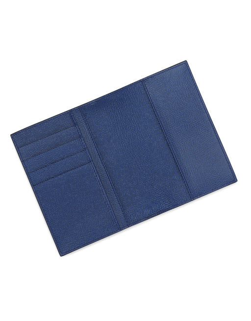 DAUPHINE CALFSKIN PASSPORT HOLDER WITH BRANDED TAG